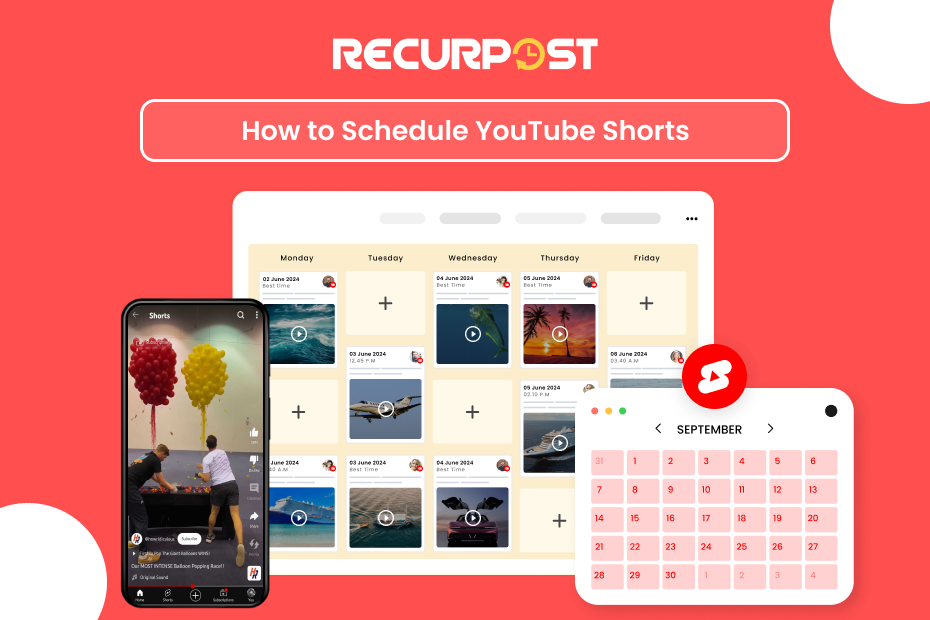 How to Schedule YouTube Shorts in 2024  RecurPost