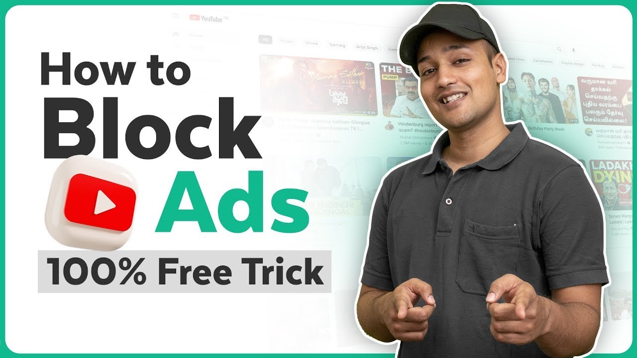 How to Block YouTube ads for Free  2024  YouTube