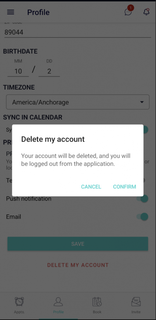 How to delete your account and its associated data  Stylists and 