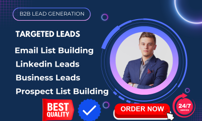 I Will Do B2B Lead Generation by LinkedIn Sales and Contact List Building