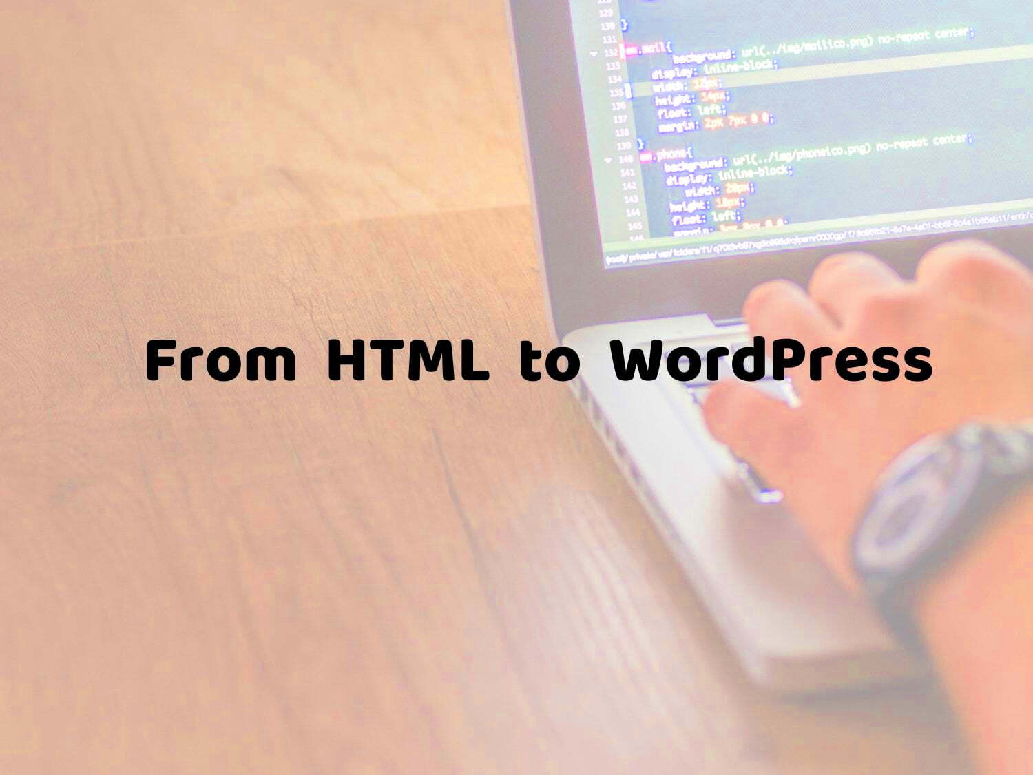 How to Move a HTML Website to WordPress StepbyStep