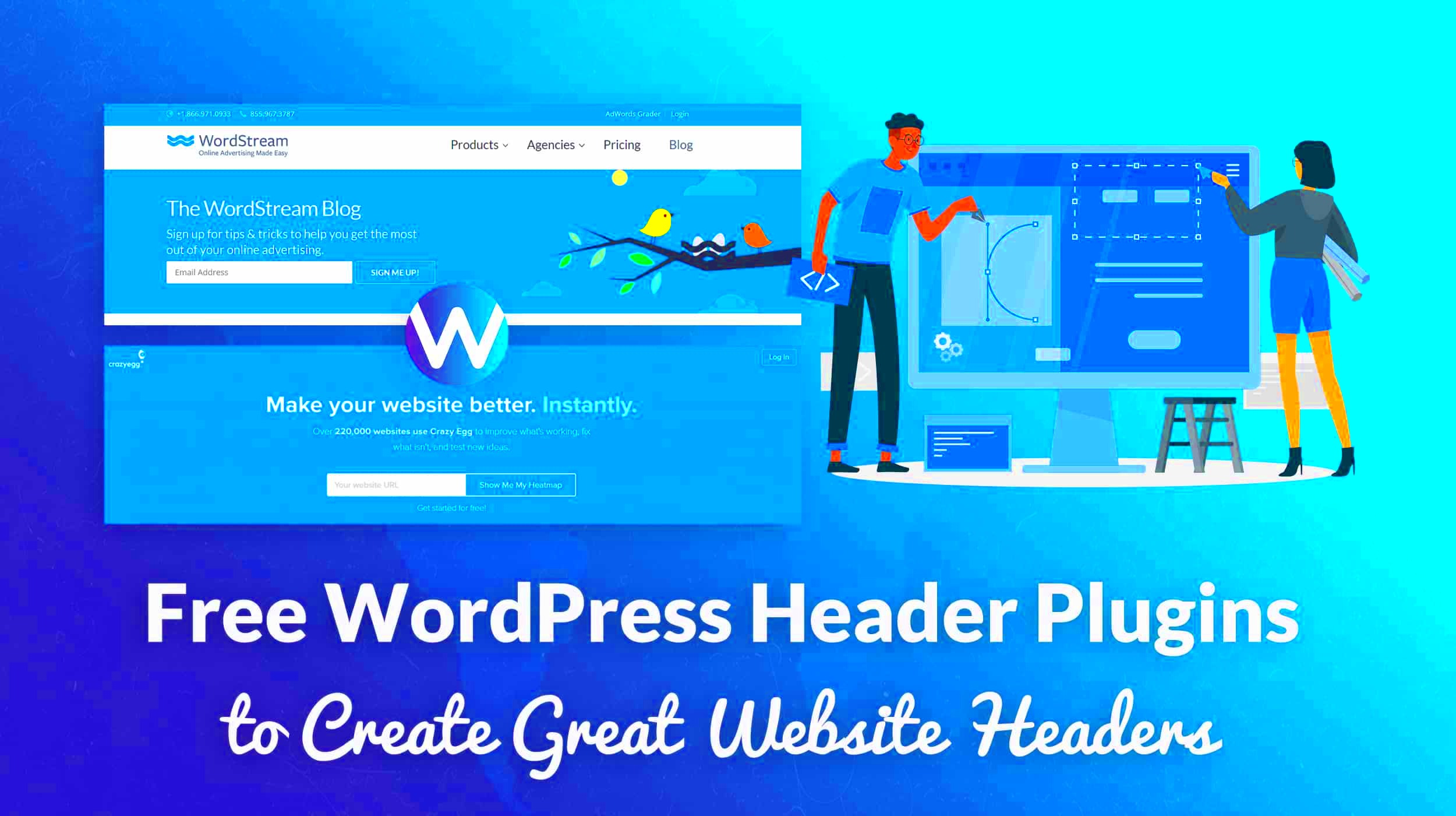 Free WordPress Header Plugins to Create Great Website Headers