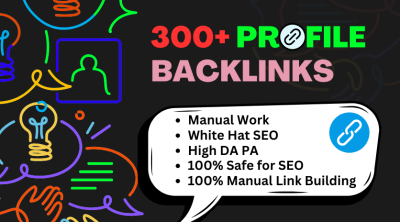 HQ Profile Backlinks to Boost Your Website