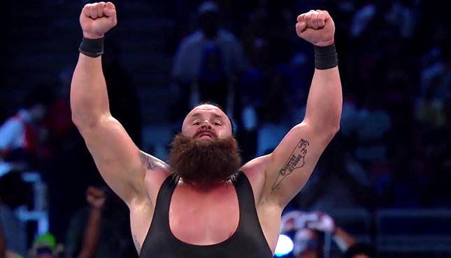 Braun Strowman Wins 50Man Greatest Royal Rumble Match Pics Video 