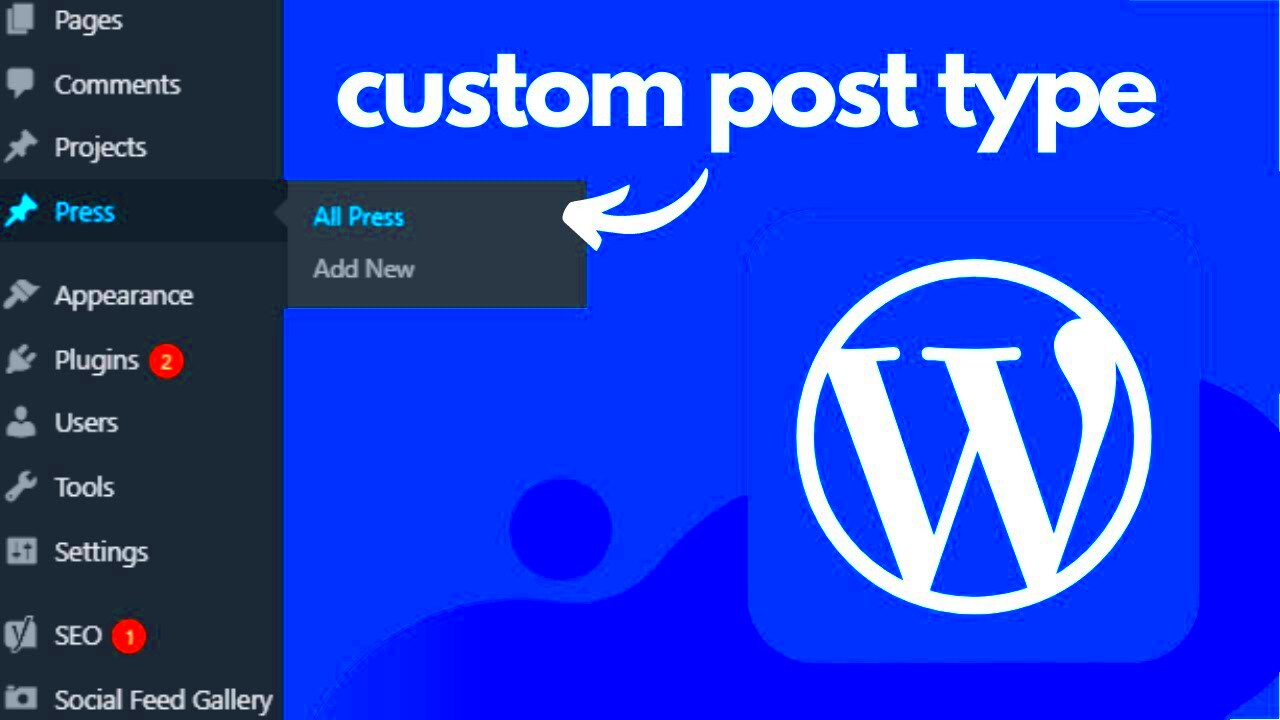 Ways To Create Custom Post Type In WordPress  CPT UI Plugin Or Manual 