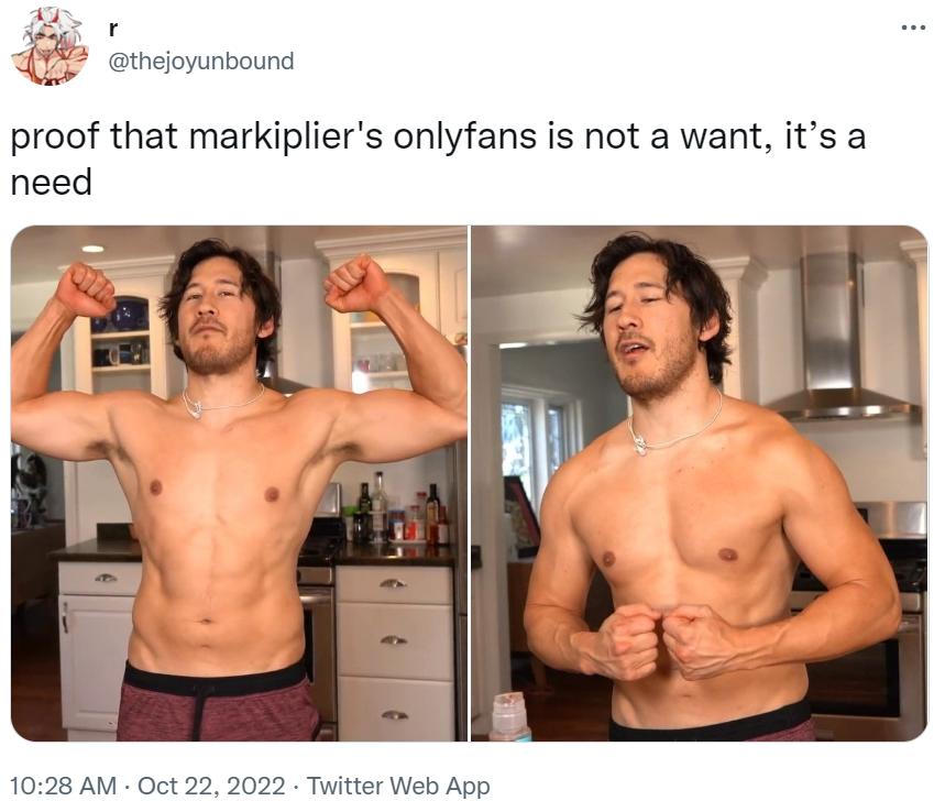 proof that markipliers onlyfans is not a want its a need 