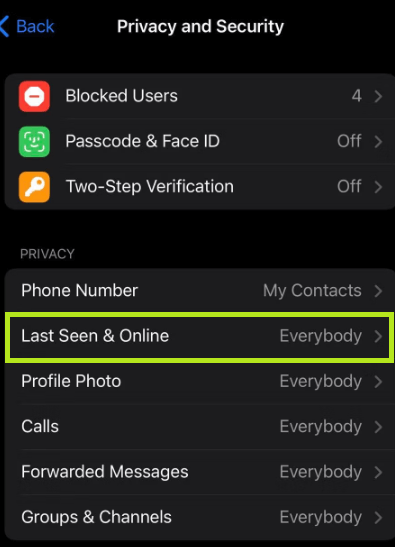 How to Hide Last Seen  Online Status on Telegram  TechOwns