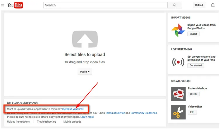 How To Upload Long Videos on YouTube  Longer Than 15 Minutes