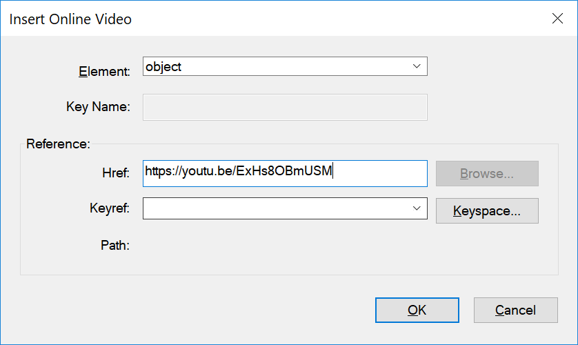 Import audio video and 3D objects