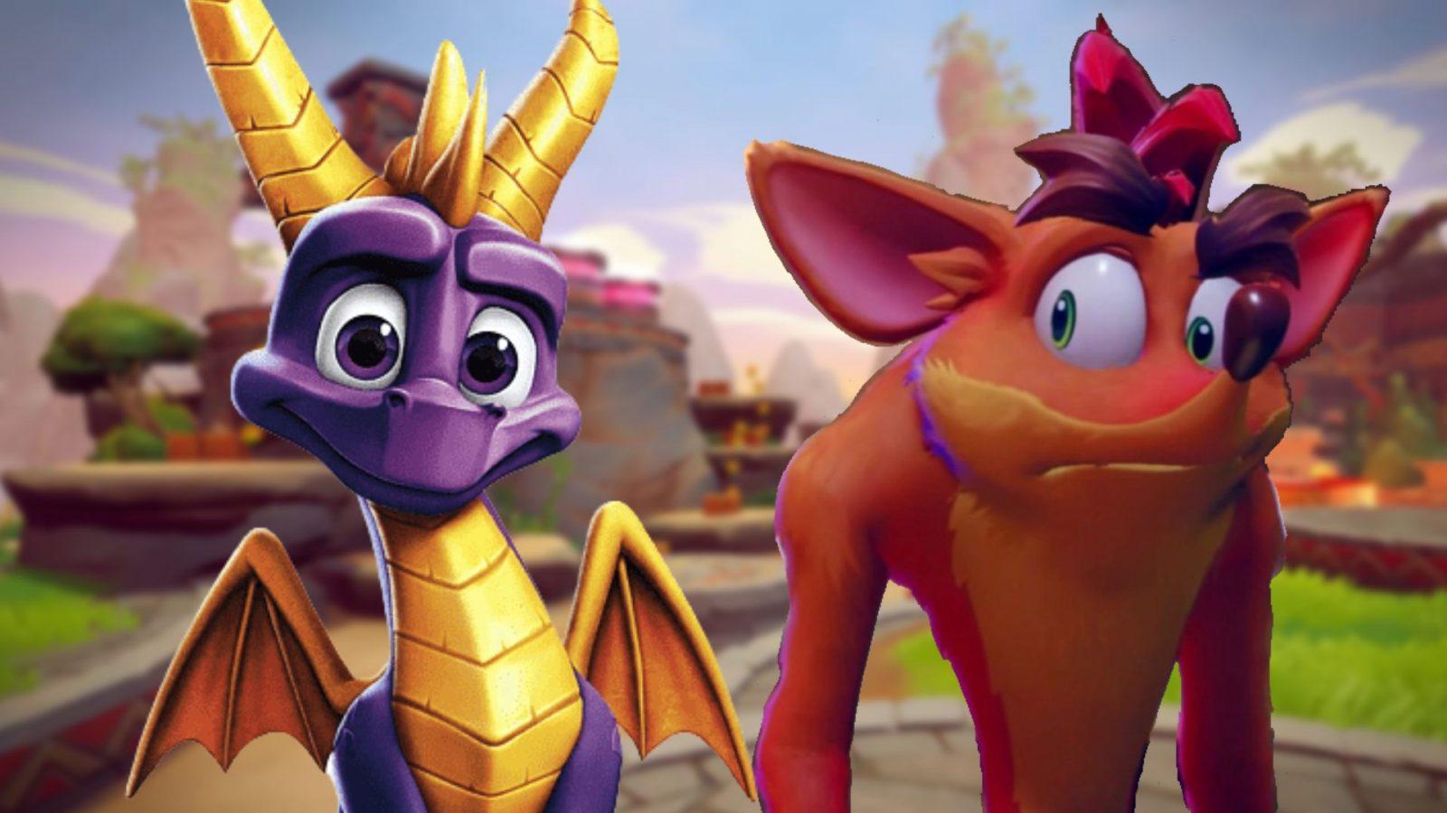 Classic Spyro characters leaked for Crash Team Rumble  Dexerto