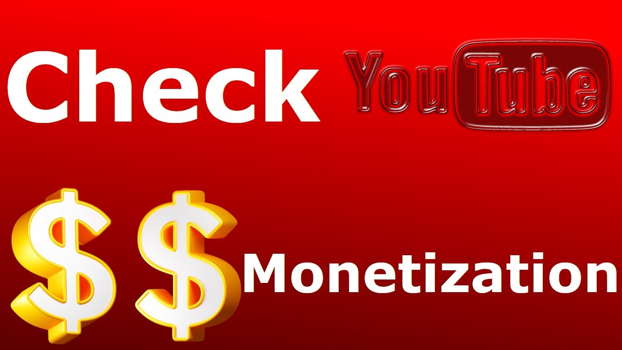 How to Check if a YouTube Channel is Monetized  YouTube