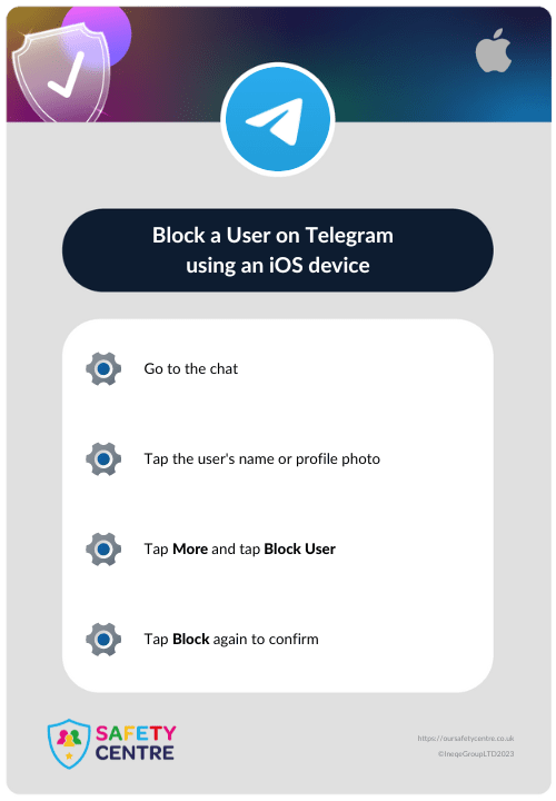 Block on Telegram  The Online Safety Centre