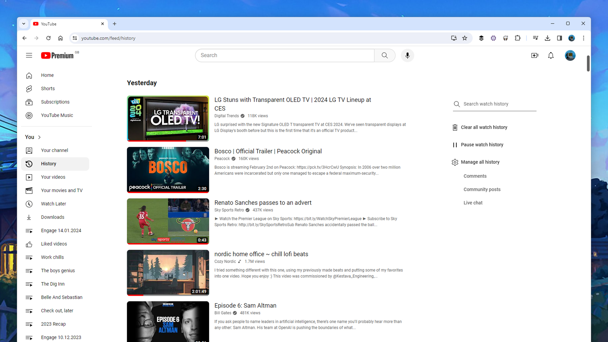 How to find edit and clear your YouTube viewing history  Popular Science