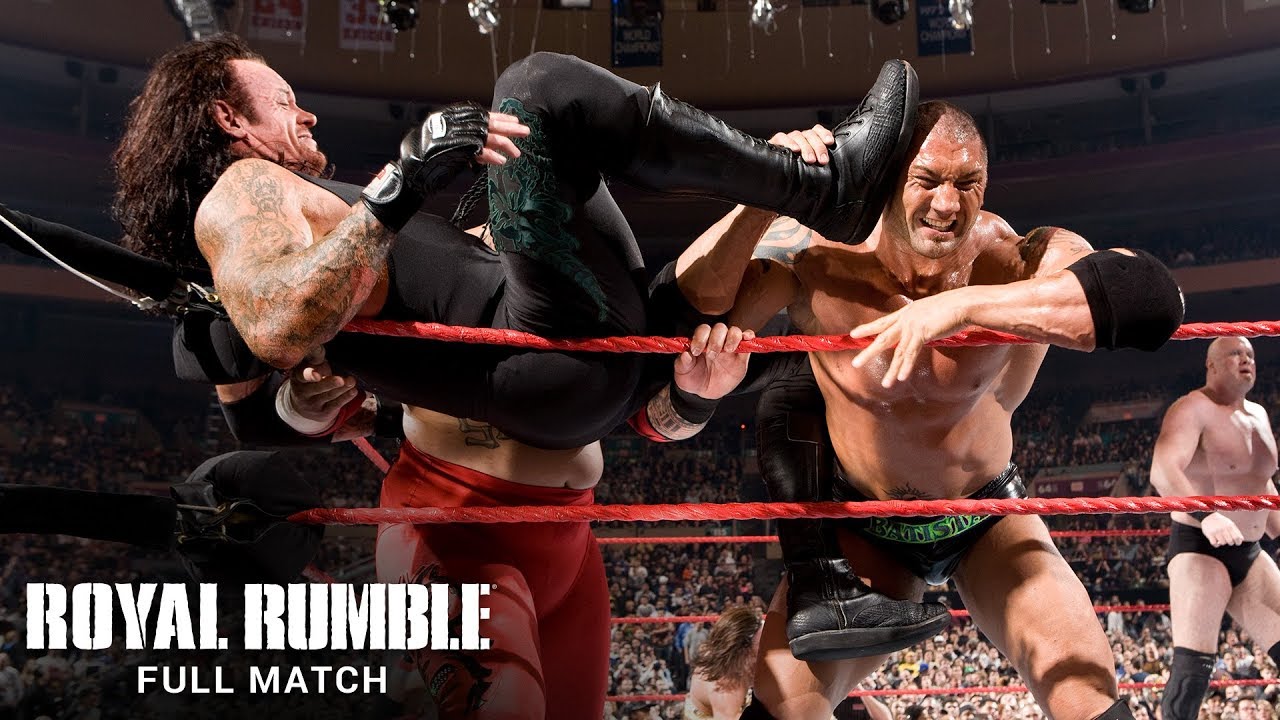 FULL MATCH  2008 Royal Rumble Match Royal Rumble 2008  YouTube