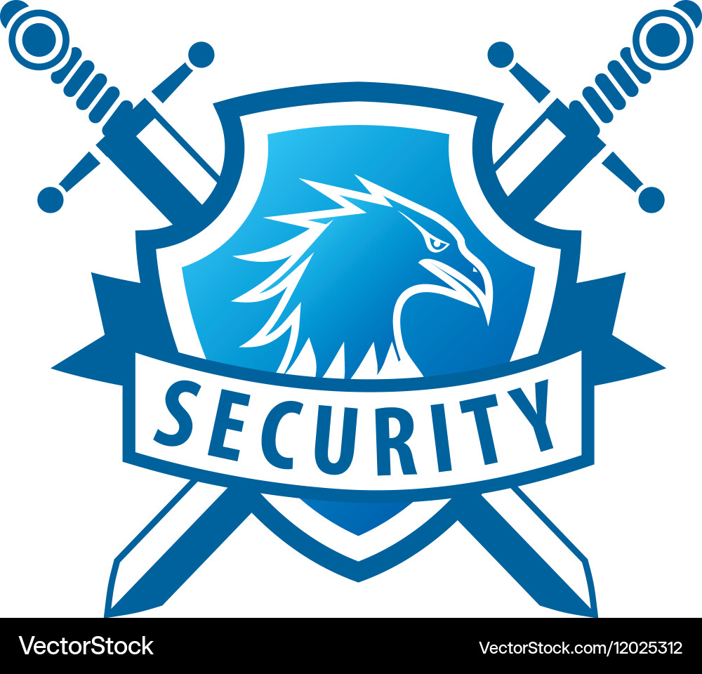 Logo security Royalty Free Vector Image  VectorStock