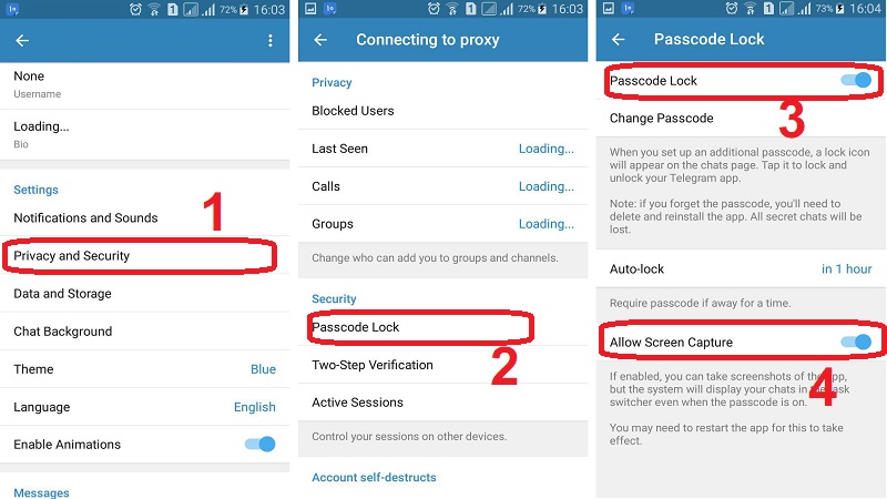 I Cant Take Screenshots in Telegram How To Fix That
