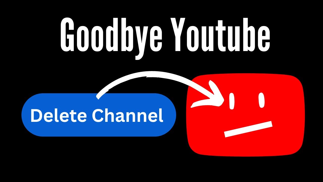 How to delete a YouTube channel in 2024  YouTube