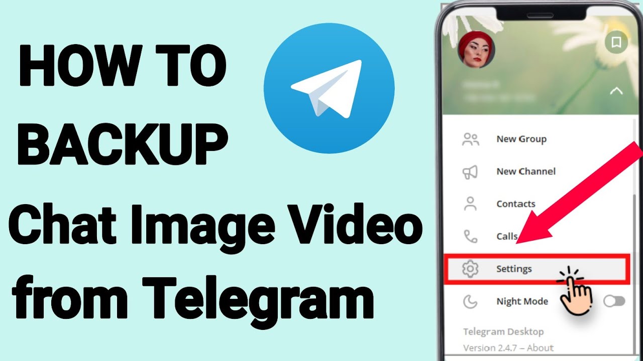 How To Backup Telegram Chat  YouTube