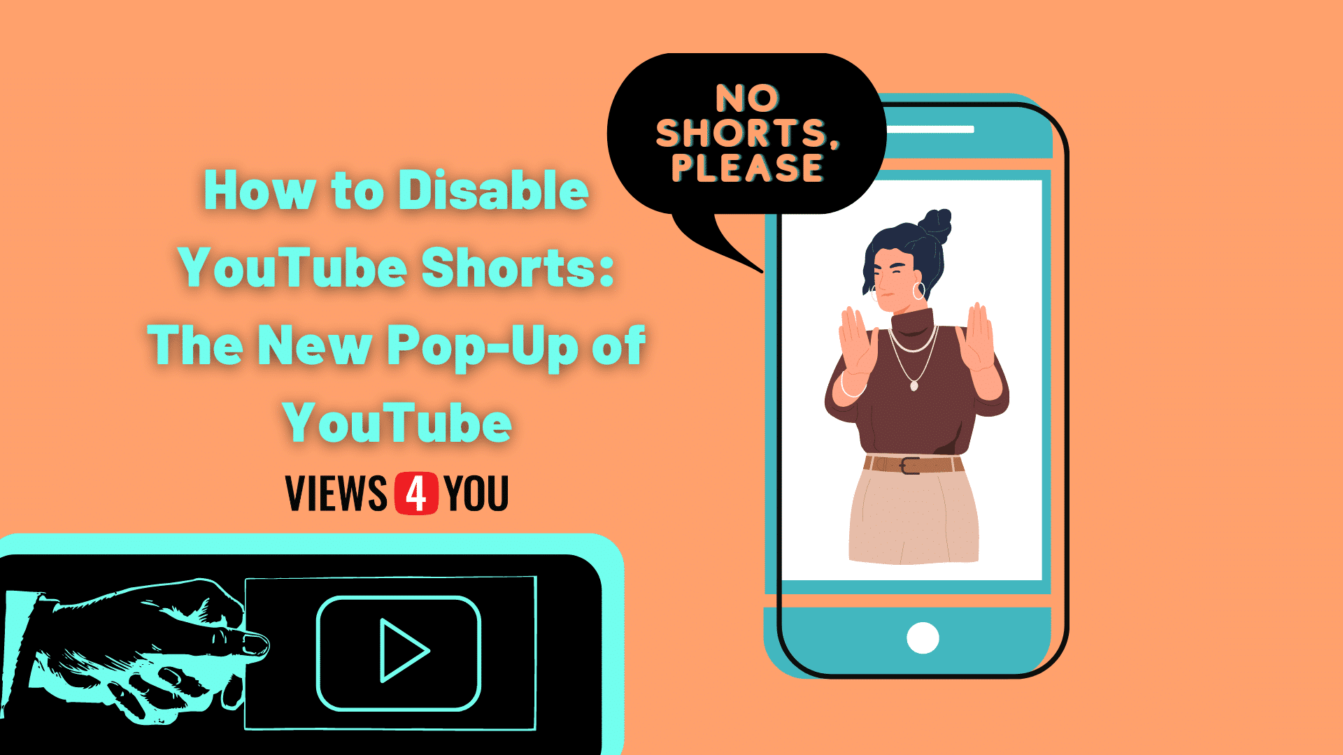 How to Disable YouTube Shorts The New PopUp of YouTube