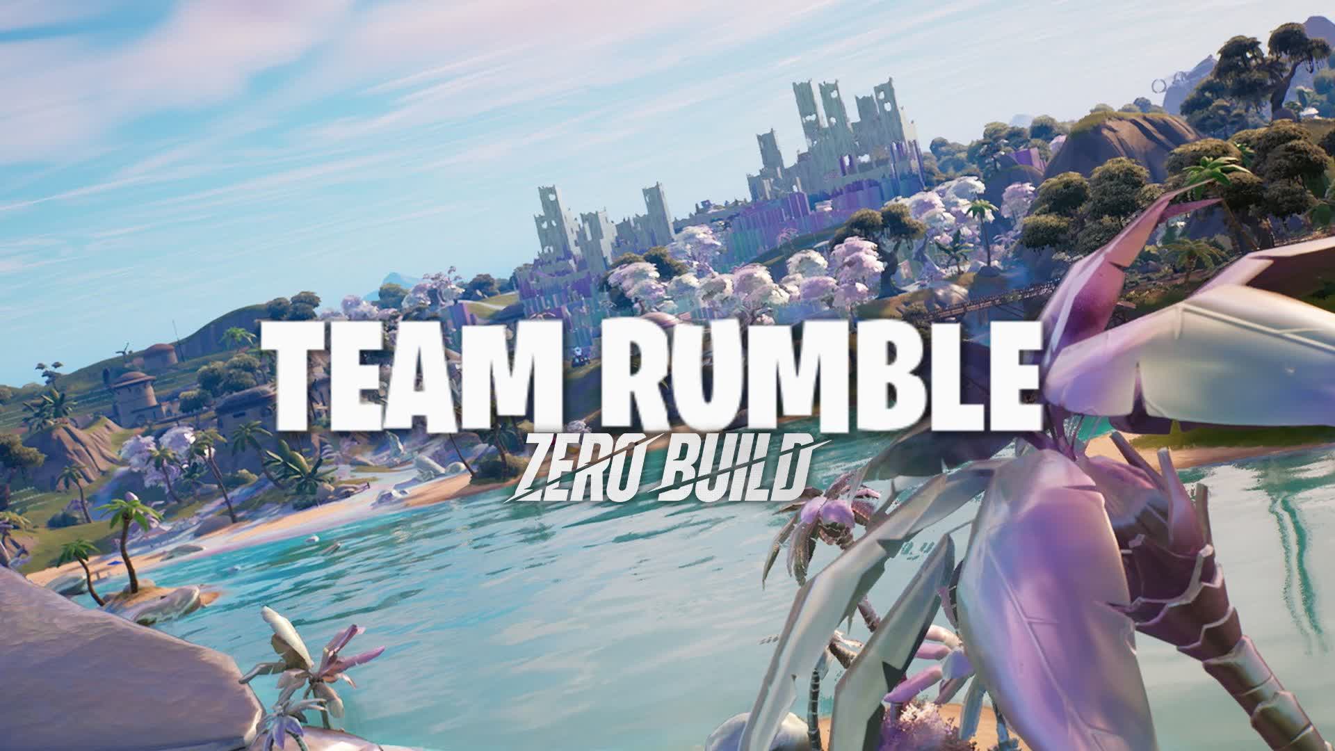 Team Rumble  Zero Build  vyb   Fortnite Creative Map Code