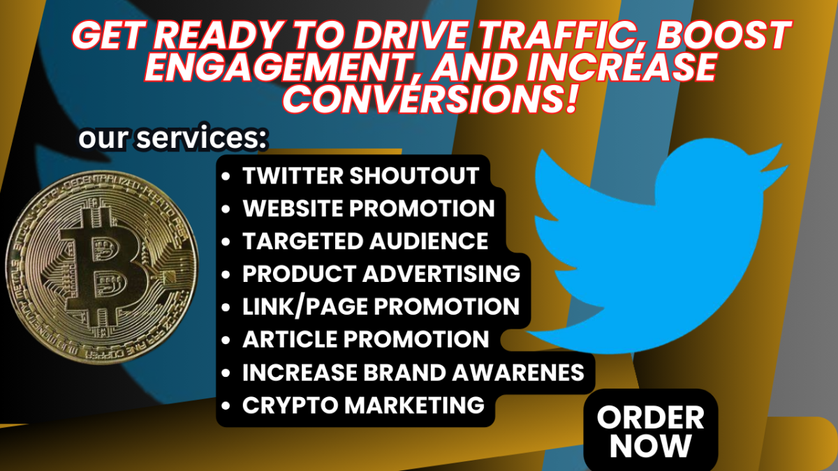 I Will Elevate Your Brand with a Twitter Shoutout and Share Your Website Link