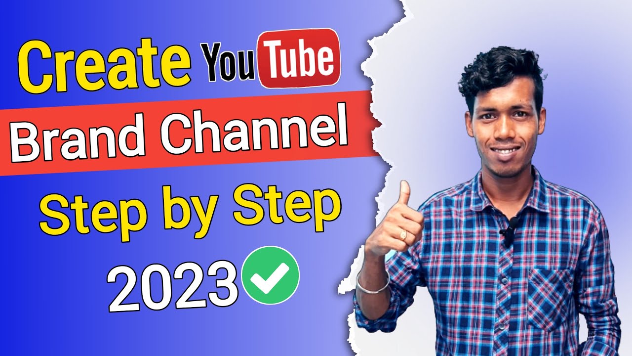 YouTube brand account kaise banaye  How to create youtube channel 