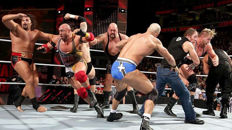 5 Integral numbers that define The WWE Royal Rumble Match