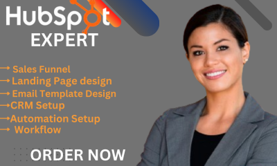 I Will Be Your HubSpot Expert: Landing Pages, Email Templates, and Workflows