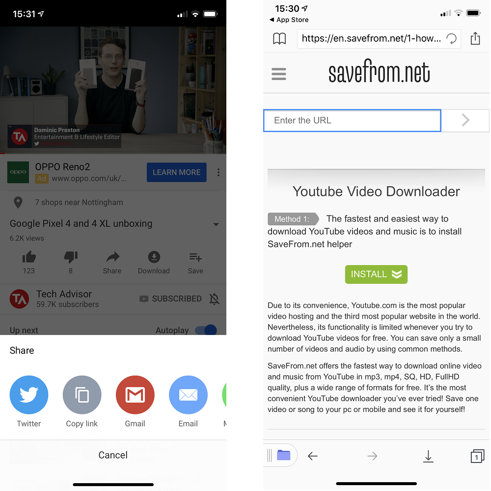 How to Download YouTube videos to iPhone  iPad  Tech Advisor