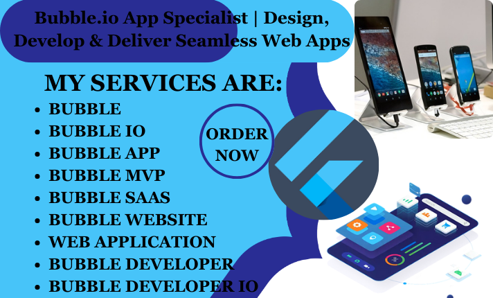 I Will Design an Impressive Bubble.io Website for Your Web Application as Your Dedicated Bubble.io Developer