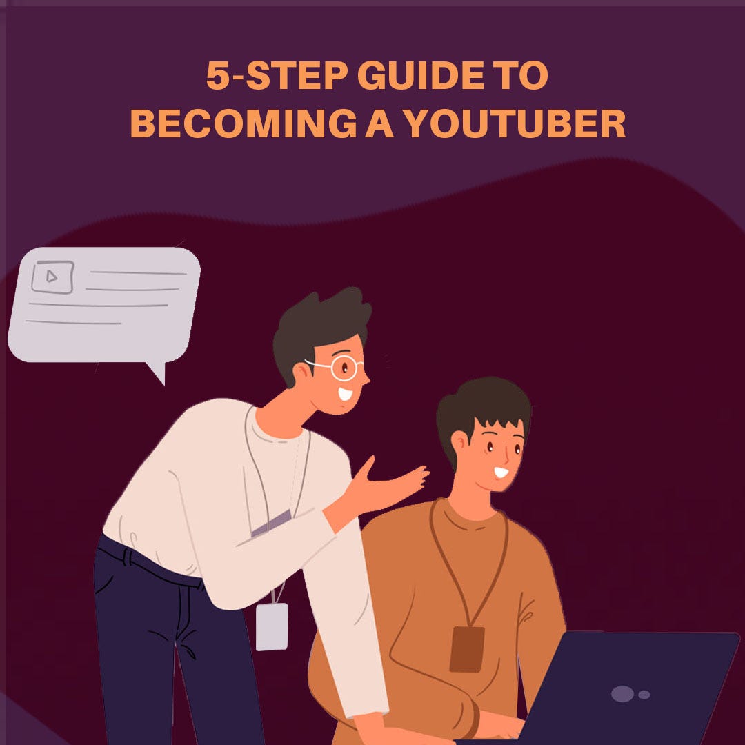 A 5Step Guide To Becoming a YouTuber  by Fancall  Medium