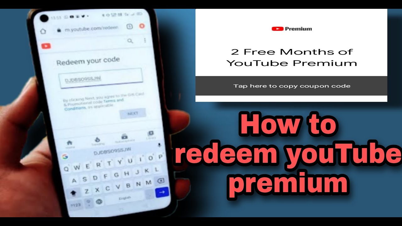 How To Use Youtube Premium Code  Step by Step Guide  Fitshopeecom