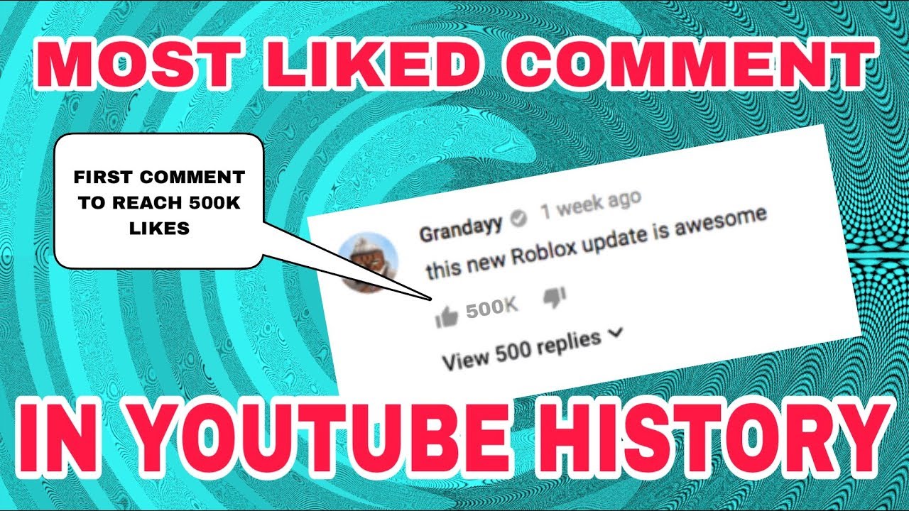 MOST LIKED COMMENT EVER  YouTube