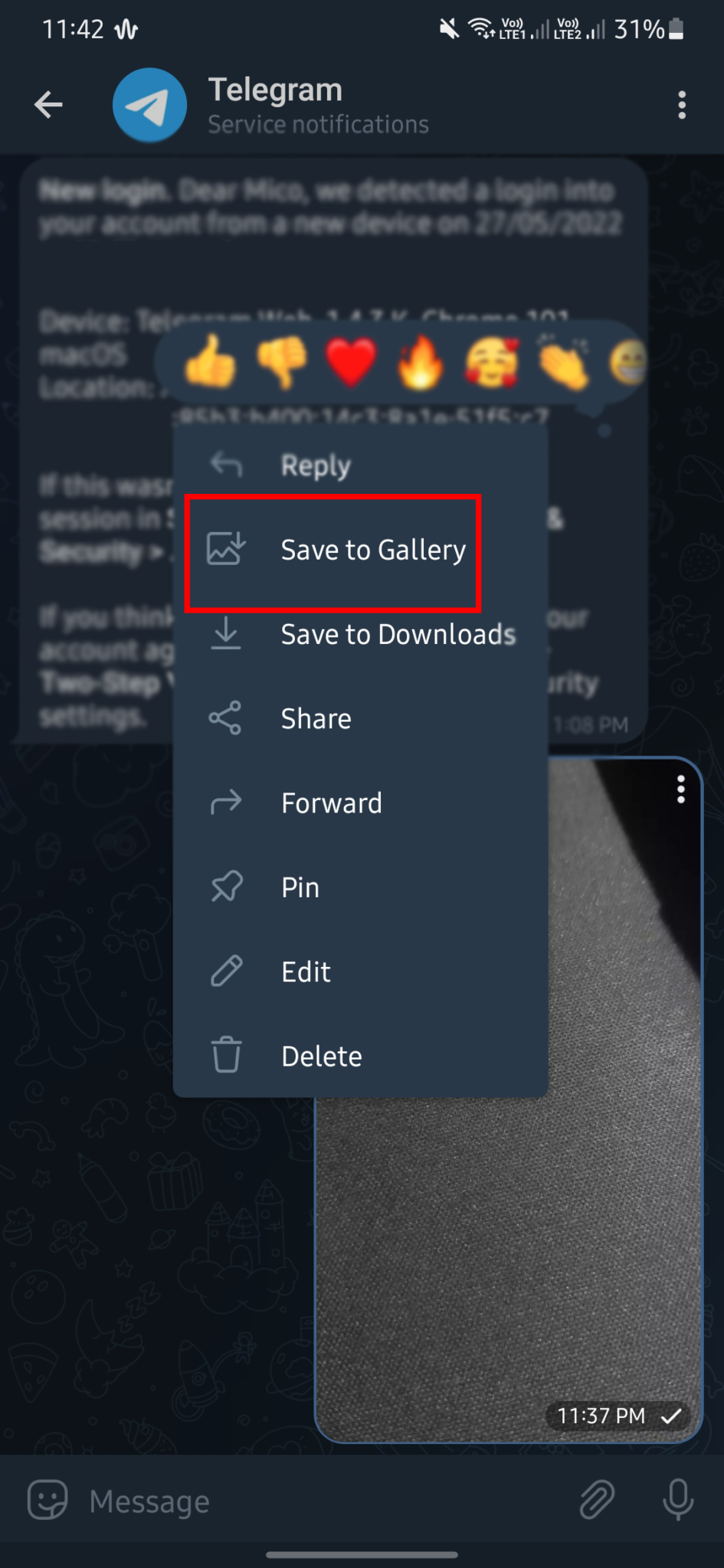 Fix Downloaded Files from Telegram Not Showing in File Manager  Saint