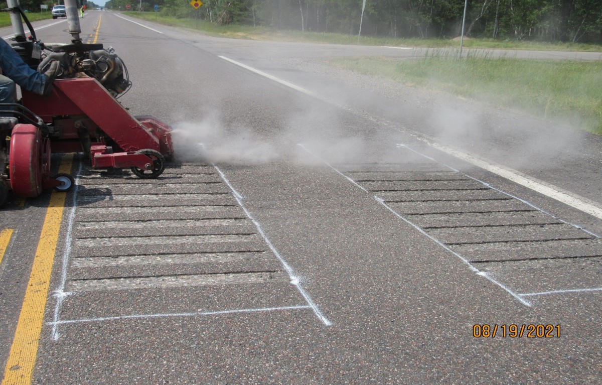 Using Rumble Strips to Encourage Stops at Rural Intersections  Crossroads