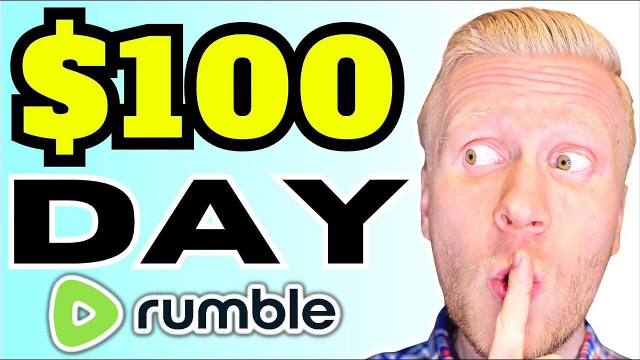 RUMBLE EARN MONEY ReUploading Videos How to Make Money on Rumble