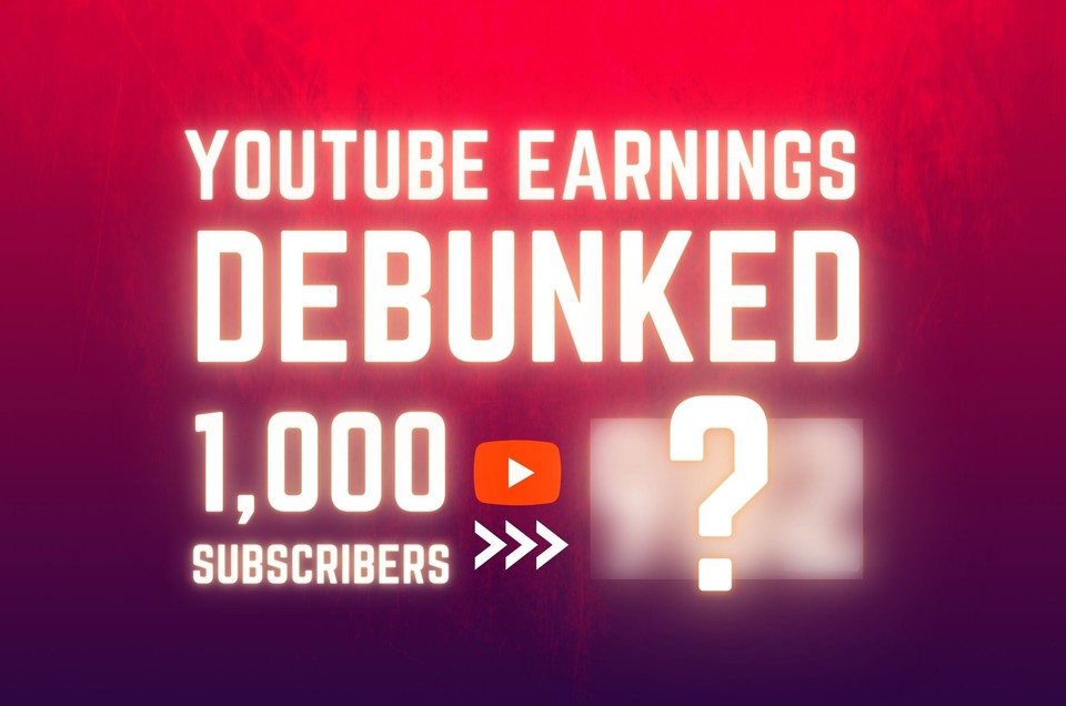 How Much Money Do You Make on YouTube with 1000 Subscribers  Fliki