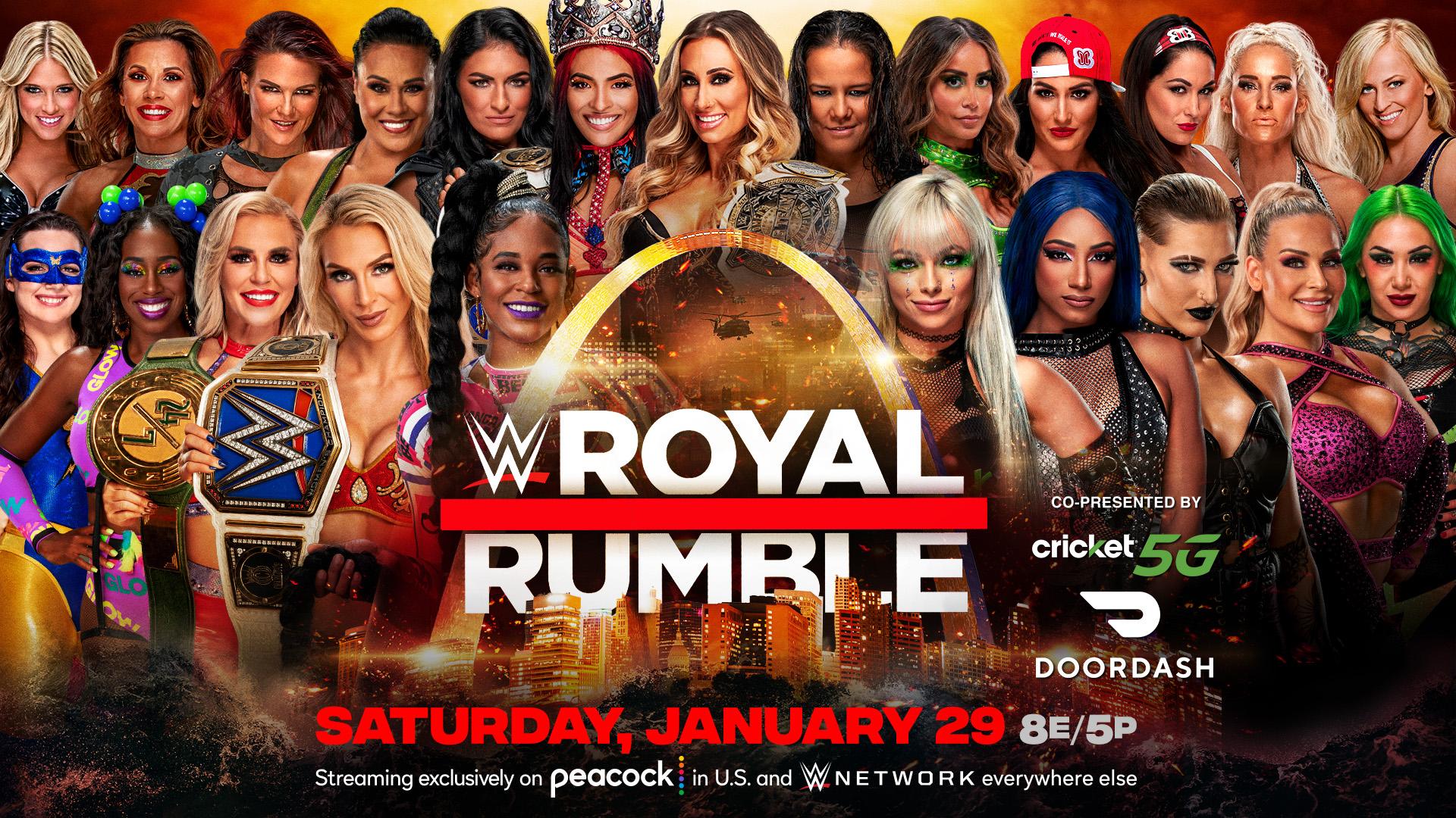 VIDEO Aksana ya est en el escenario de Royal Rumble 2022  Superluchas