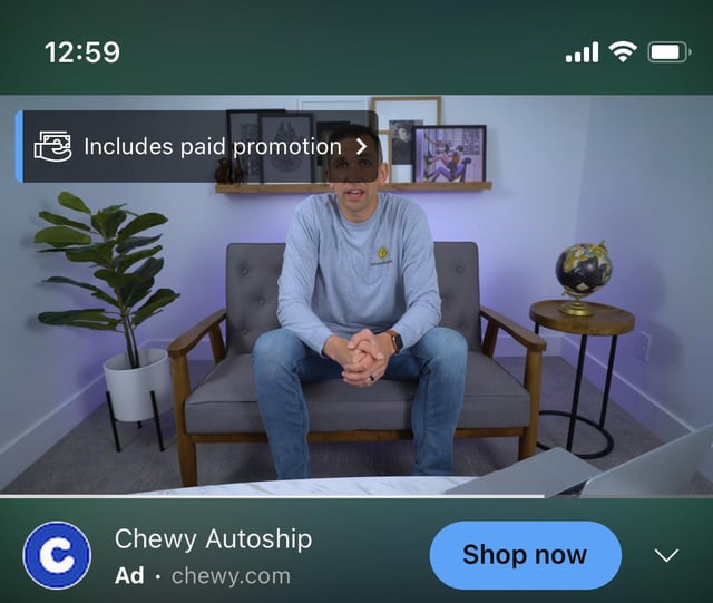 Is there a way to remove the includes paid promotion This is super 