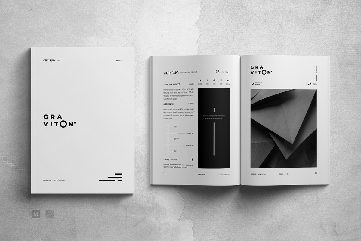 Graviton Architecture Portfolio  Brochure  Behance