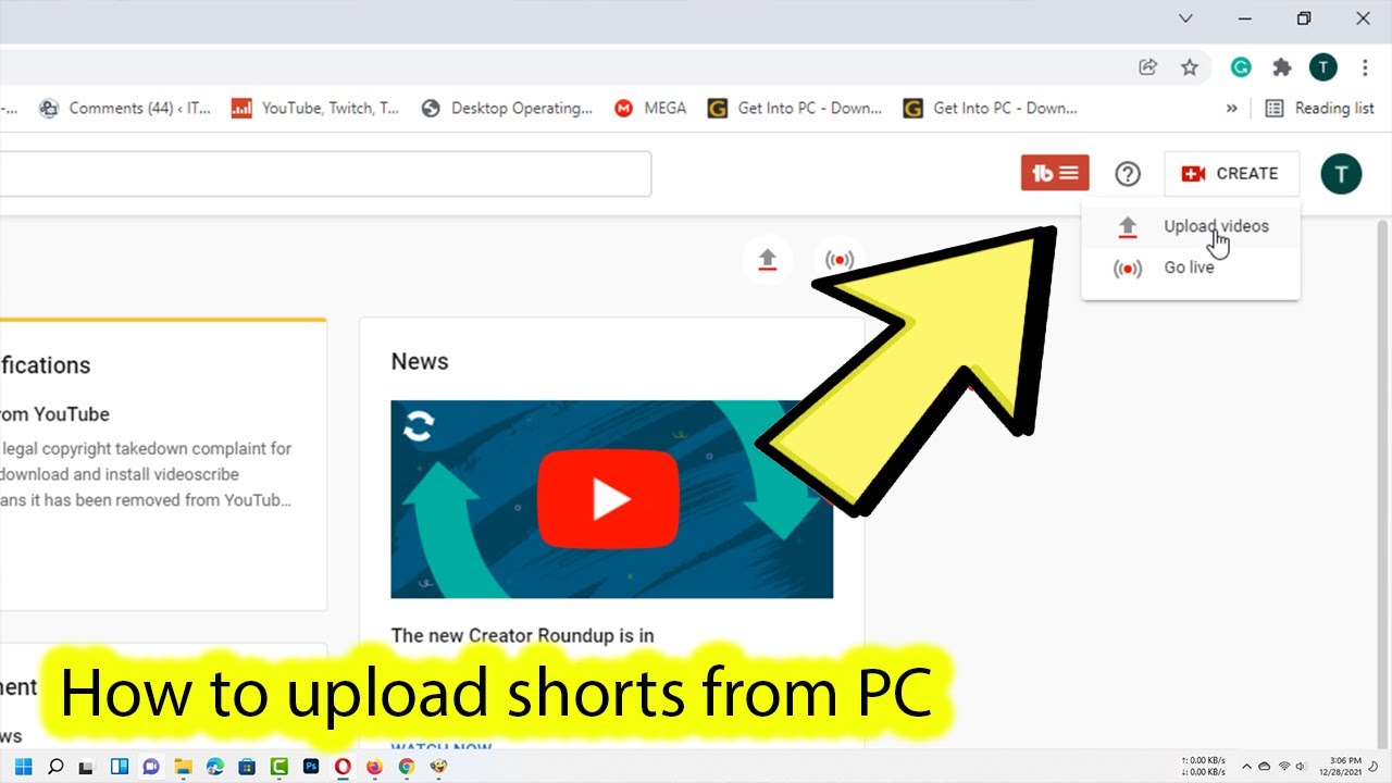 How To Make Youtube Shorts On Computer