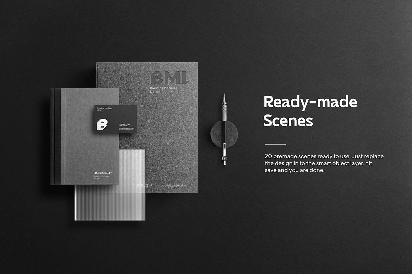 Branding Mockups Library  Behance