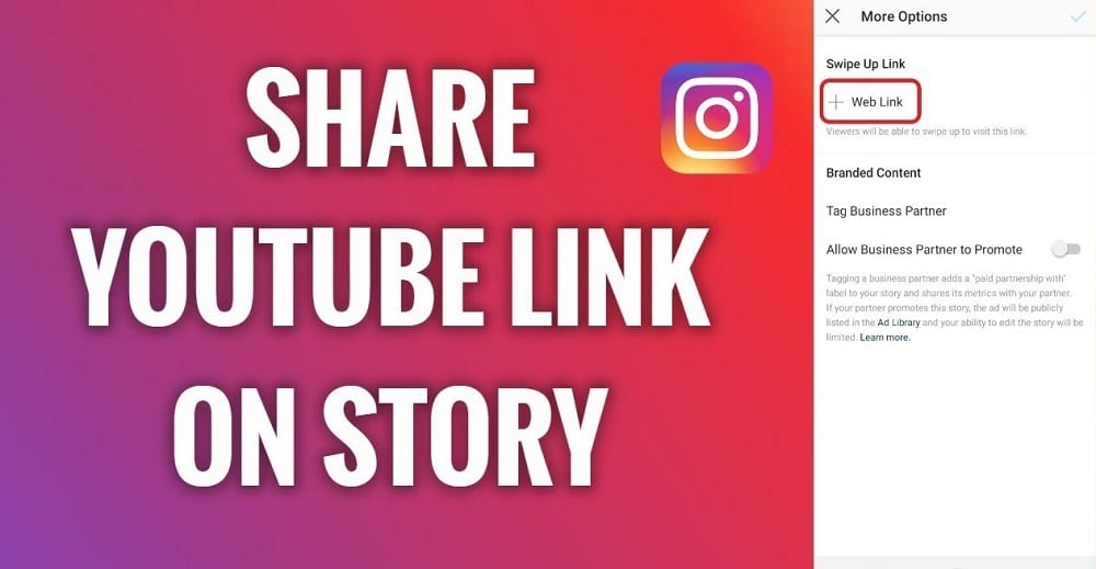 How to Share a YouTube Video on Instagram Story  Ricky Spears