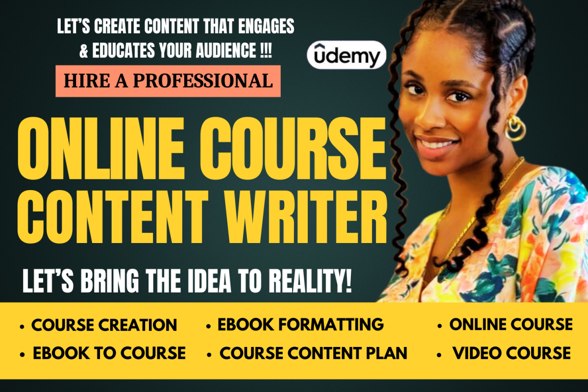 I Will Create Engaging Online Course Content and Curriculum for eLearning