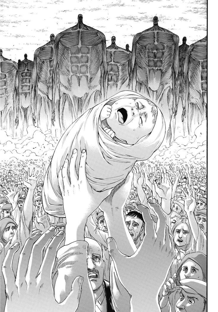 People and the titan rumbling chapter 134 manga panel AOT in 2022 