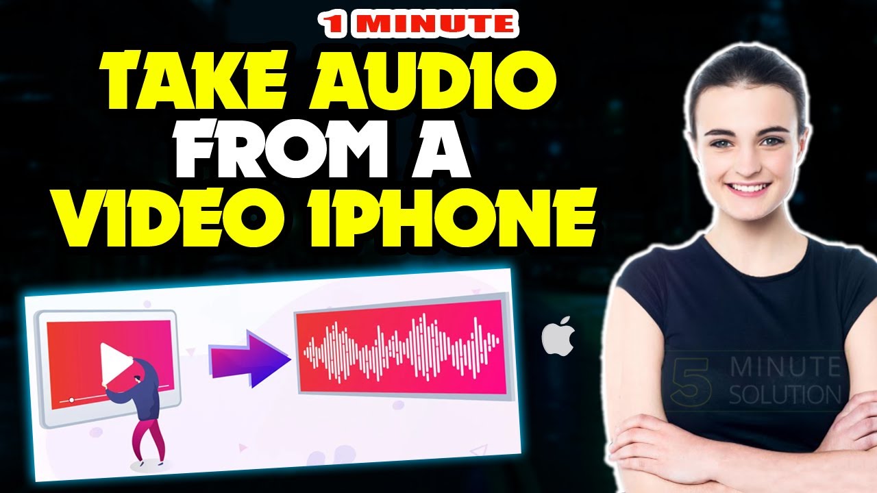 How to take audio from a video iPhone  Extract Audio From Video 2024 