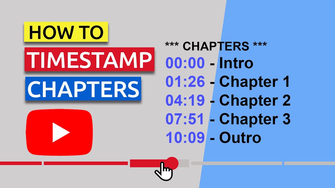 How to Add Timestamps on YouTube Videos  YouTube