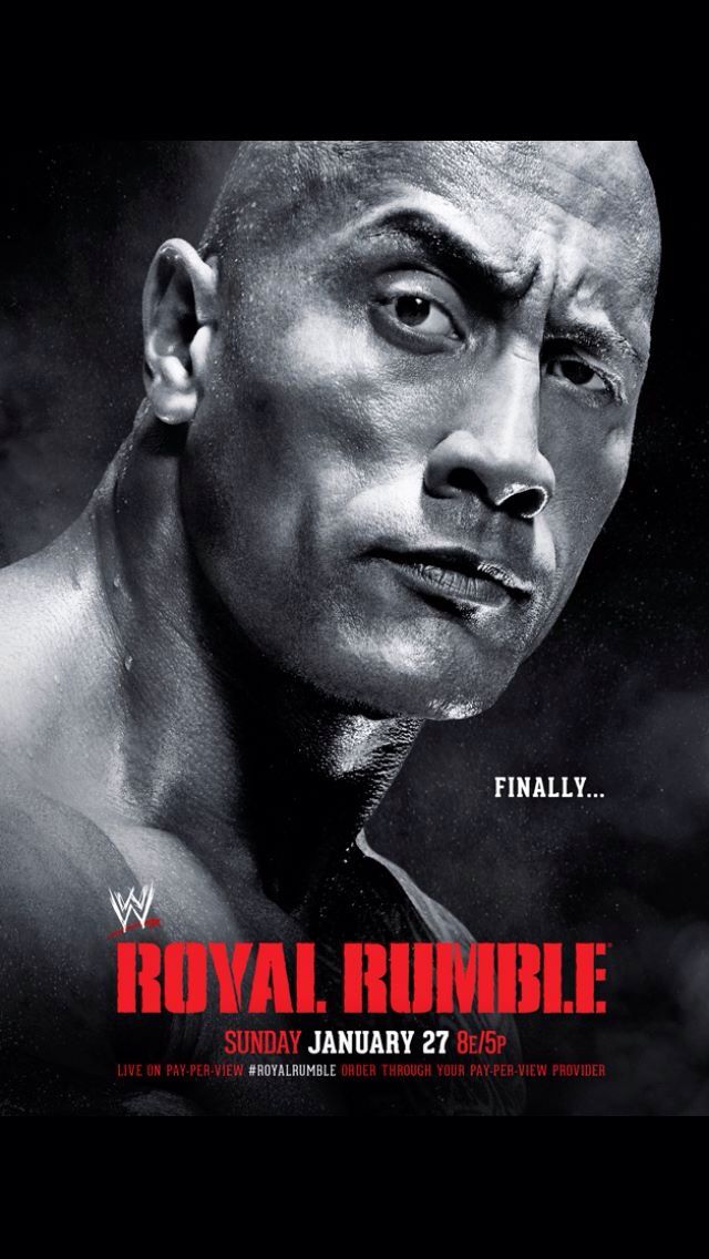 Rumble  Wwe royal rumble Royal rumble Wwe the rock