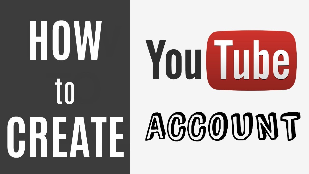 How to Create a YOUTUBE ACCOUNT  EASY  YouTube