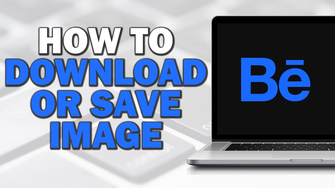 How To Download Or Save Image From Behance Quick Tutorial  YouTube